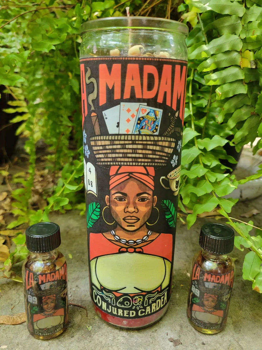 La Madama Novena and Oil-Good Luck, Prosperity, Better Business, Psychic