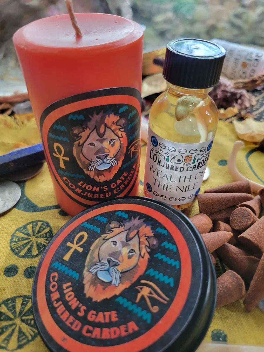 Lion's Gate Portal Spell Set-Fast Luck, Wealth, Success, Manifestation