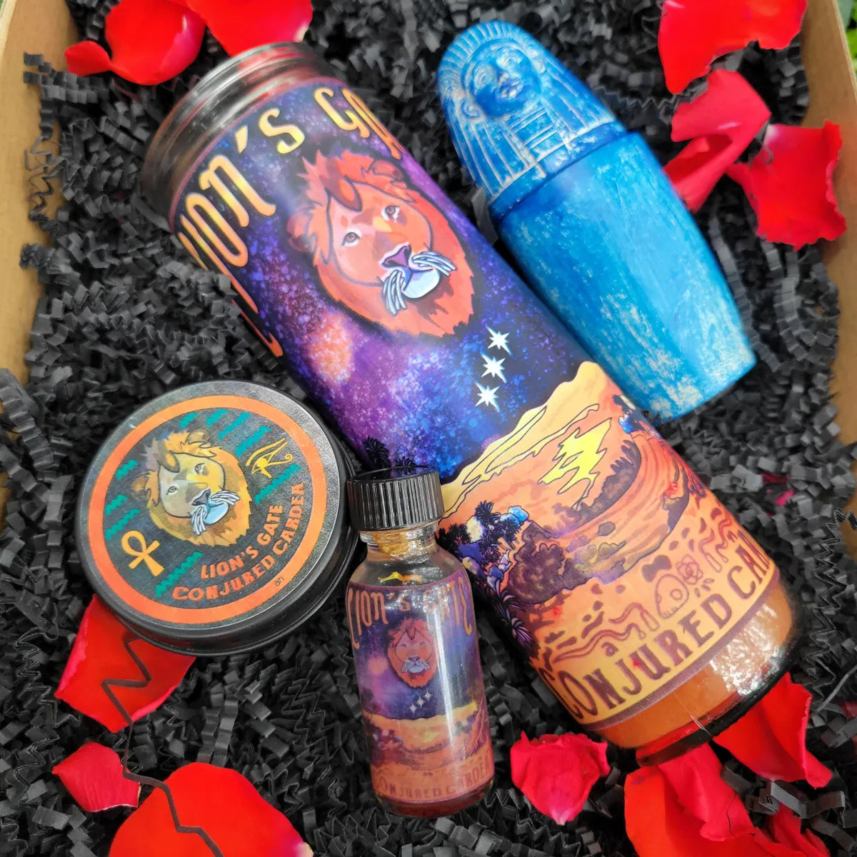 Lion's Gate Portal Spell Box-Fast Luck, Wealth, Success, Manifestation