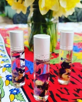 Weightless Oil Amethyst Perfume-Release Fear, Low Self Esteem