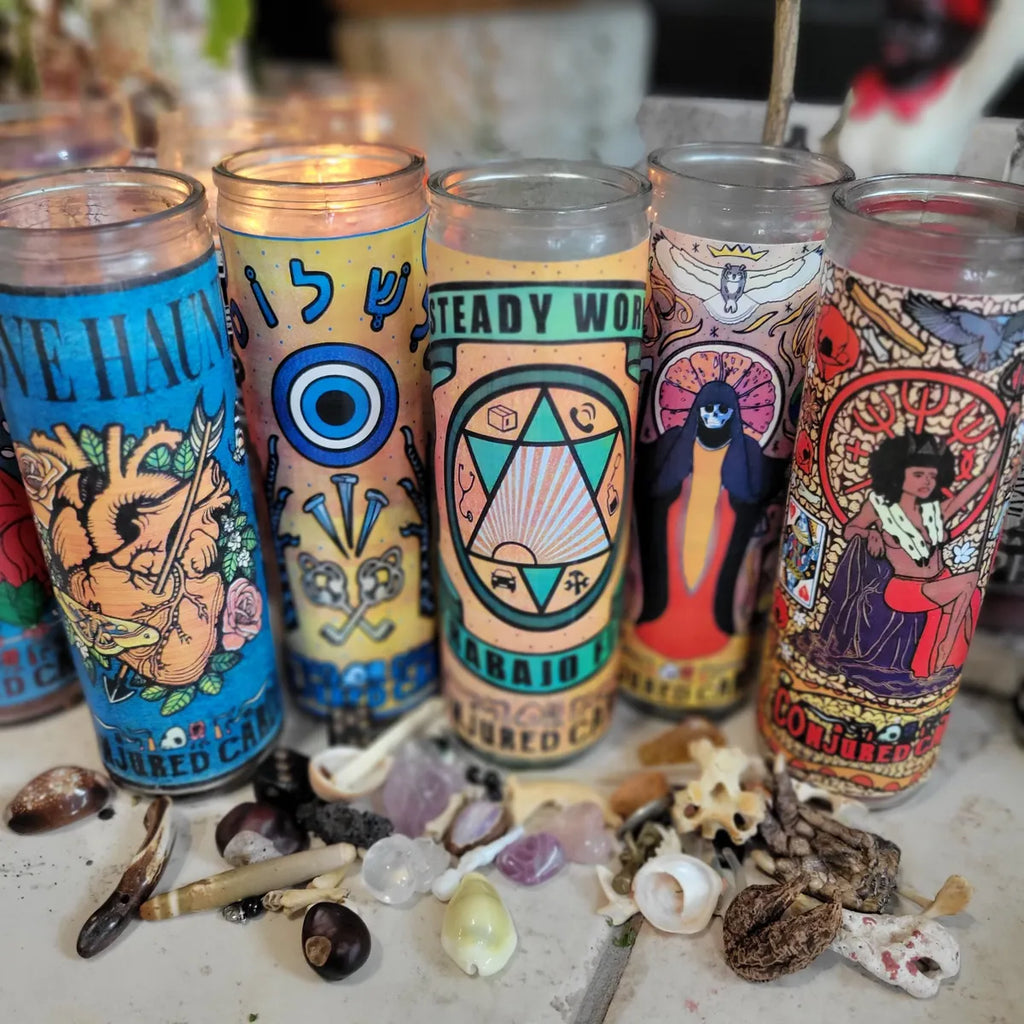 Novena Candle & Oil-YOUR CHOICE