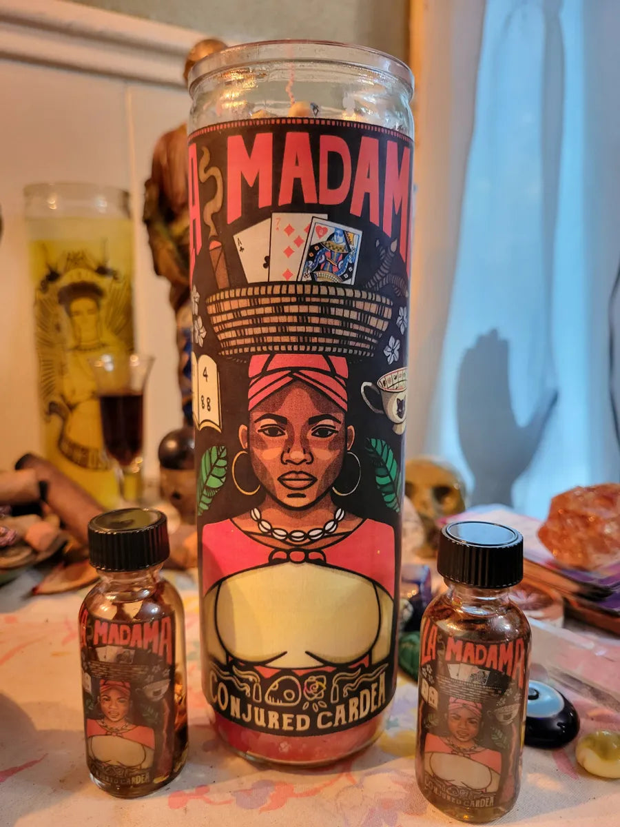 La Madama Novena and Oil-Good Luck, Prosperity, Better Business, Psychic