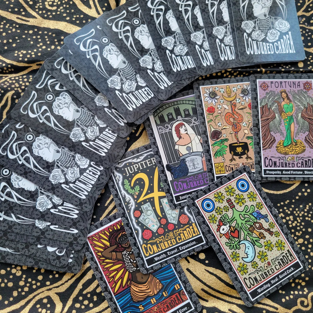 Conjured Cardea Oracle Deck-60 Card Deck for Clarity, Good Fortune and Divine Guidance