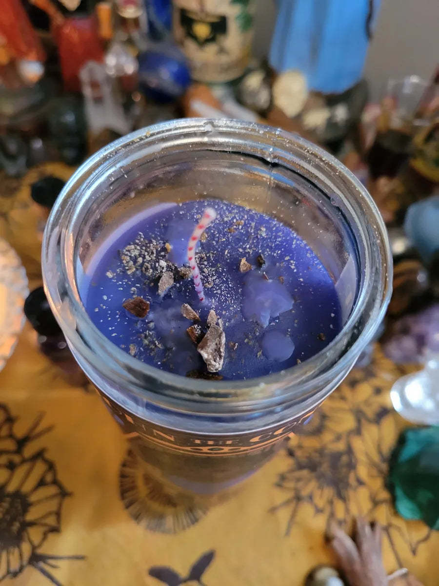 High John Novena Candle, Root and Oil-Luck, Success, Power, Prosperity