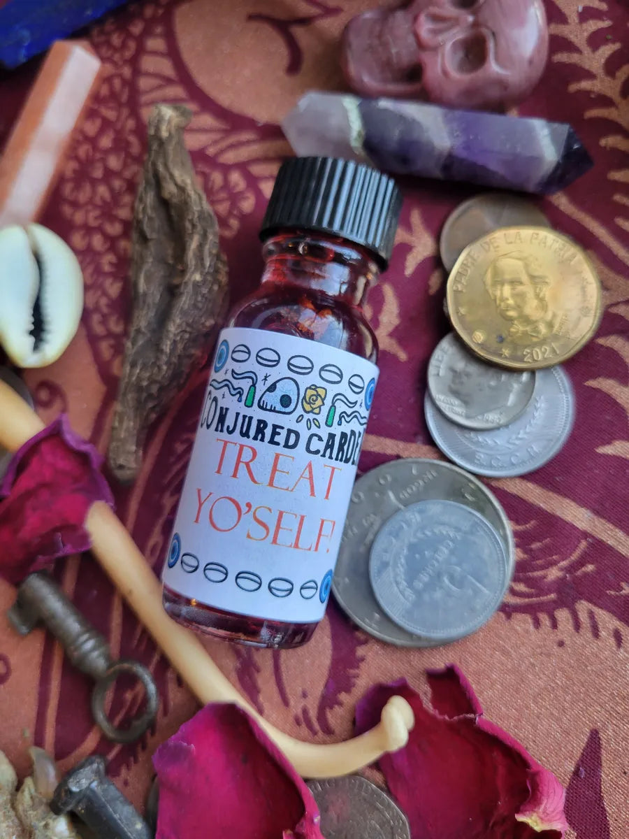 Treat Yo' Self! Oil-Draws Luxury, Desires, Pleasures & Abundance